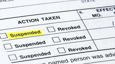 Will My Driver’s License Be Suspended?